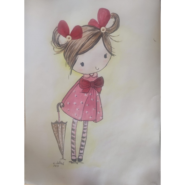 Dziewczynka z parasolką 