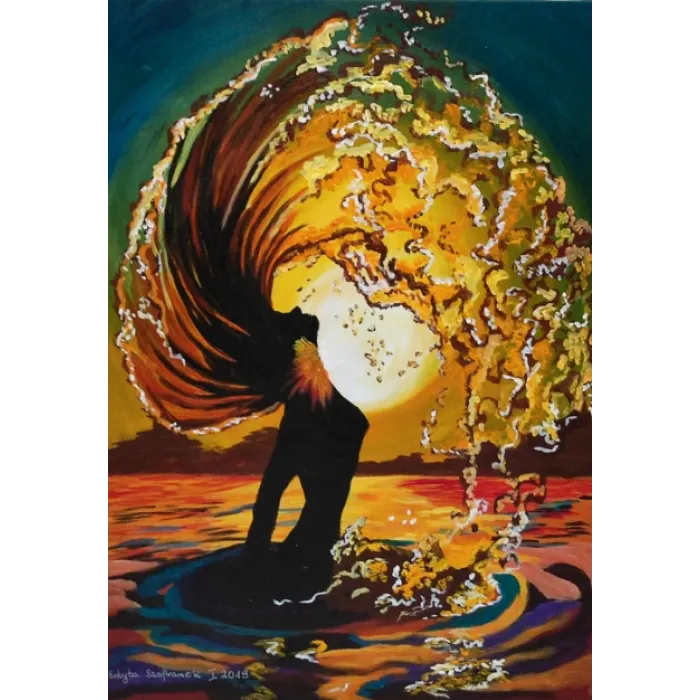 Kobieta obraz na płótnie