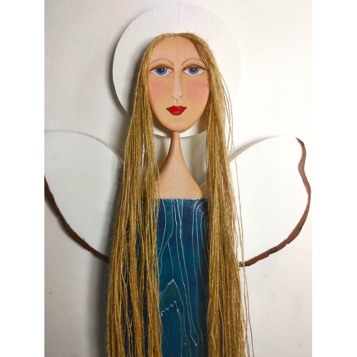 Anioł dobrych myśli. Ozdoba pokoju.