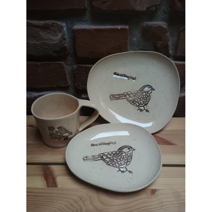 Ceramiczny zestaw śniadaniowy 