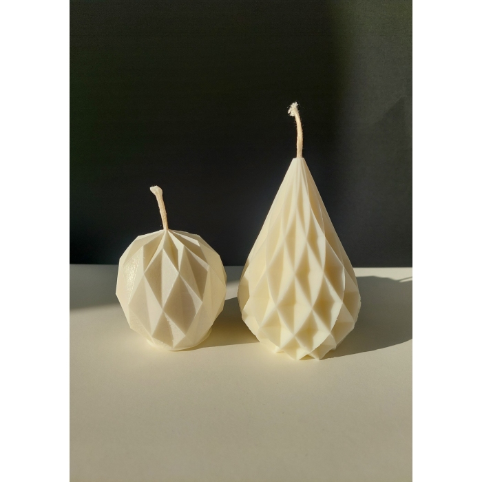 2 świeczki sojowe 100%