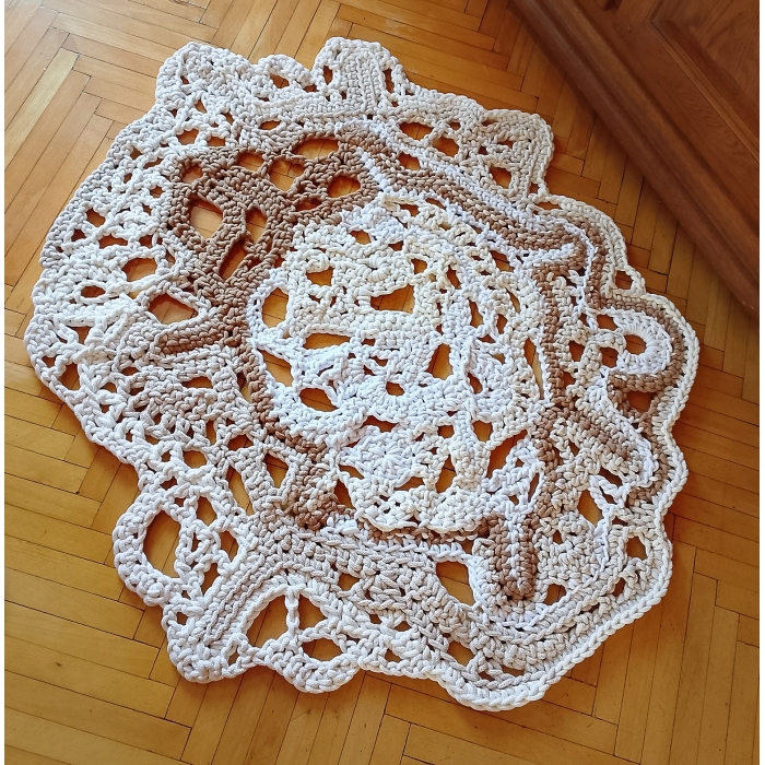 Dywan Freeform z kolorach ziemi