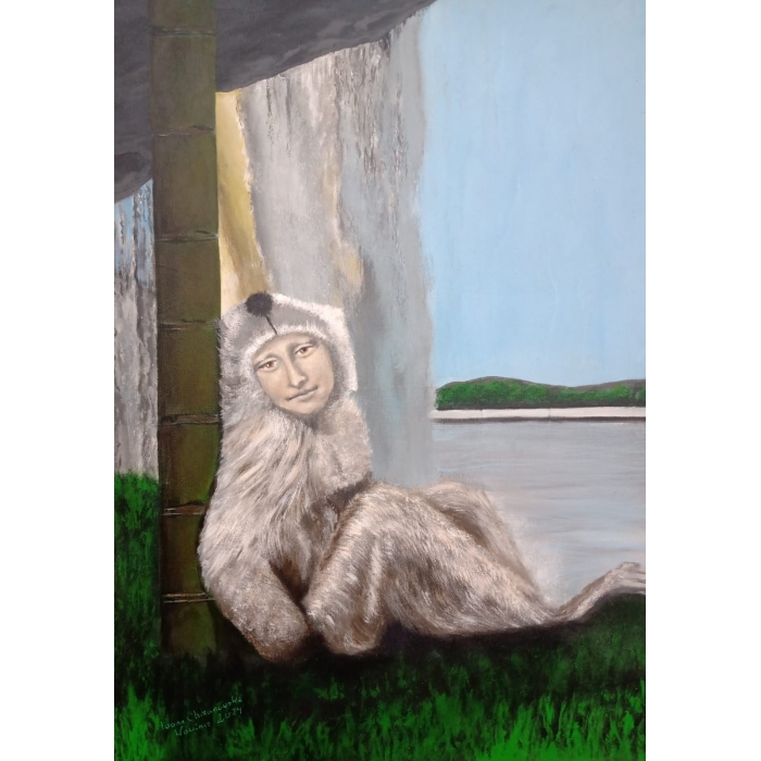 Renesansowa twarz małpki