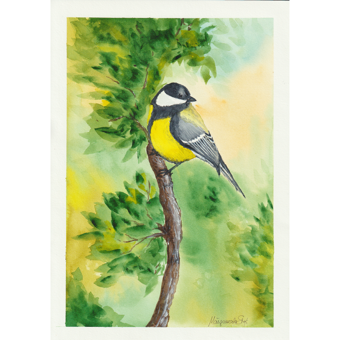 Żółto-zielony kawałek świata