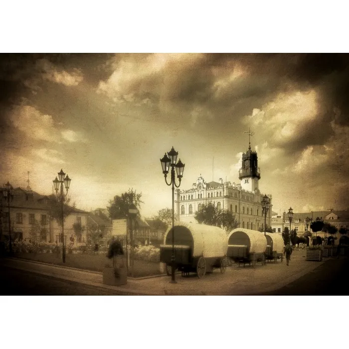 Vintage  Jarosławski rynek