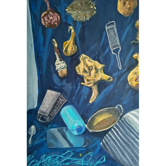 Martwa natura z czaszką