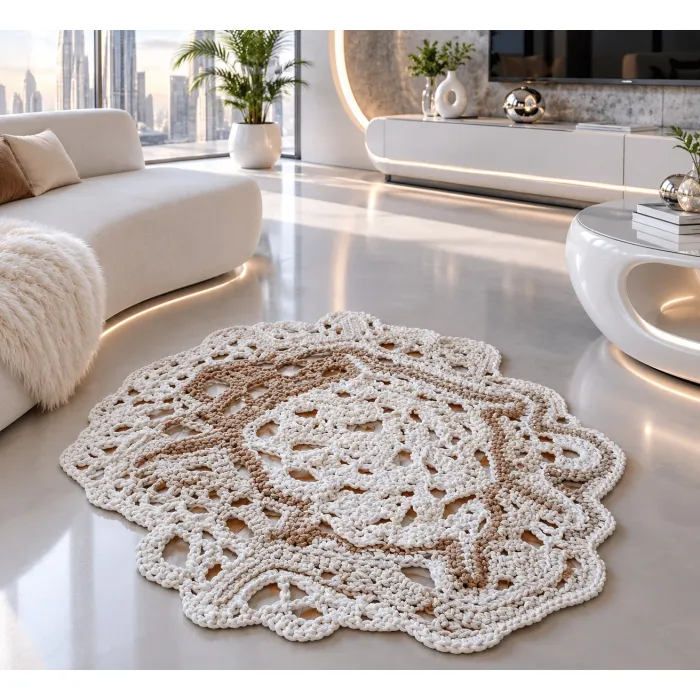 Dywan Freeform z kolorach ziemi
