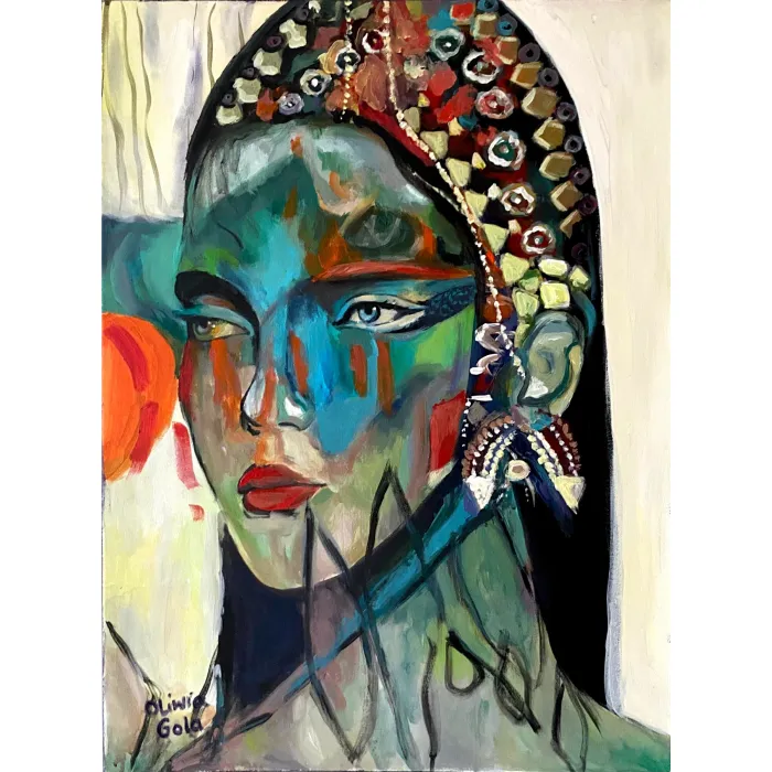 Kobieta z kolczykiem 