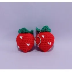 Truskawki Amigurumi 