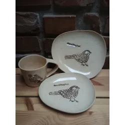 Ceramiczny zestaw śniadaniowy 